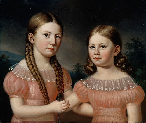 Jacobina and Helena Simelius, , Johan Erik Lindh
