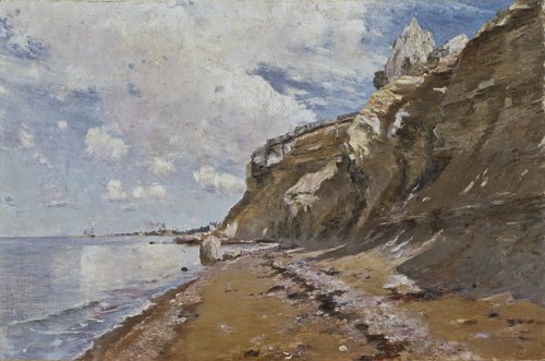Part of the Shore near Visby, , Axel Lindman