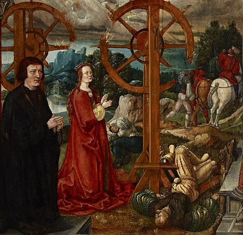 Martyrdom of Saint Catherine, , Anton Woensam
