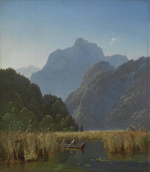 Am Kochelsee, 1863, Anton Zwengauer