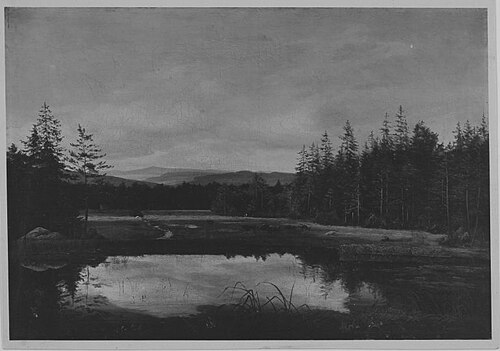Gebirgssee, 1834, Anton Zwengauer