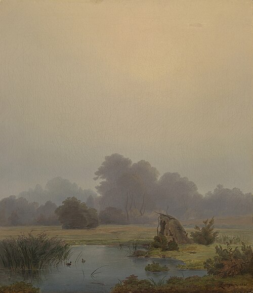 Herbstmorgen, 1841, Anton Zwengauer