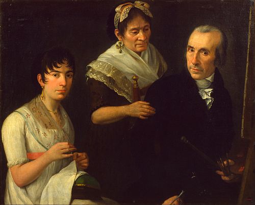The Painter's Family, 1805, Francisco José Pablo Lacoma Sans