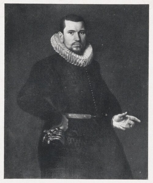Portrait d un Gentilhomme., 1602, Paulus Moreelse