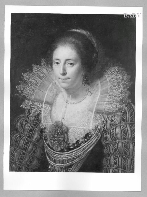 Portrait of Gertrud v. Aldenbokum, 1622, Paulus Moreelse