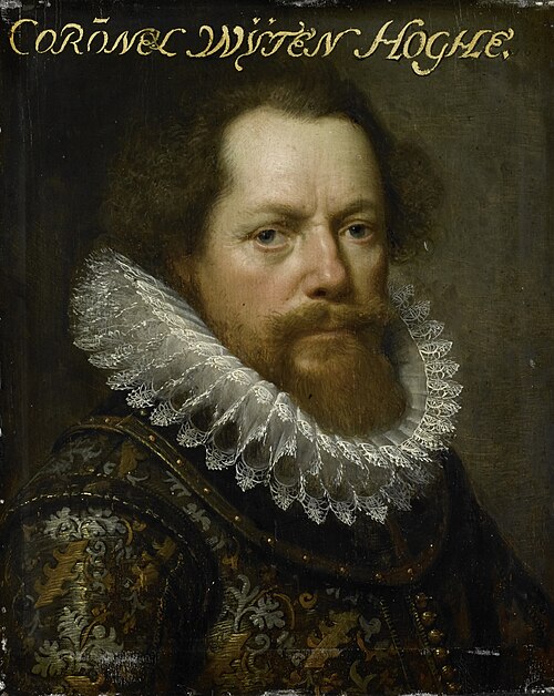 Portrait of Anthonis van Utenhove (?-1625), Lord of Rijnesteyn, 1619, Paulus Moreelse