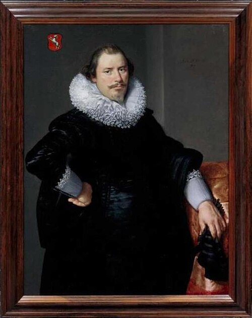 Portrait of Philips Ram (1585-1632), 1625, Paulus Moreelse