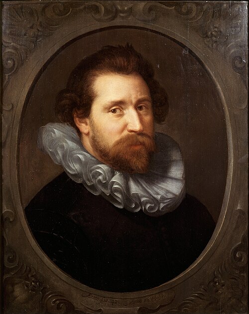 Portrait of Abraham Bloemaert (1566-1651), 1609, Paulus Moreelse