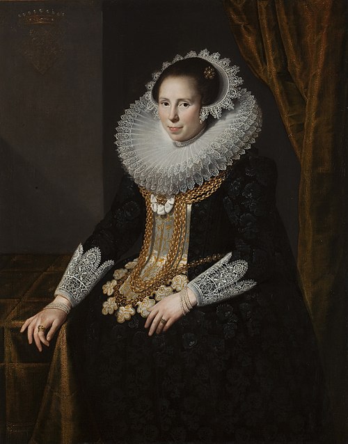 Portrait of Johanna Martens, 1625, Paulus Moreelse
