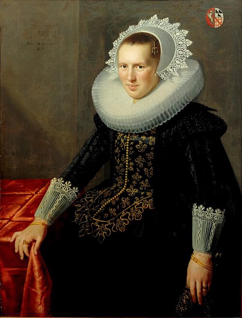 Anna Strick (1591-1637), 1625, Paulus Moreelse
