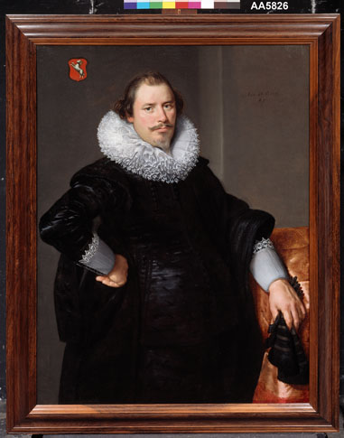 Portrait of Philips Ram, 1625, Paulus Moreelse