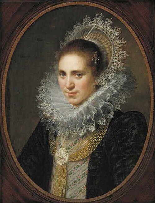 Portrait of a Young Woman, 1615, Paulus Moreelse
