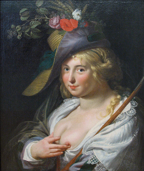 The blond shepherdess, 1624, Paulus Moreelse