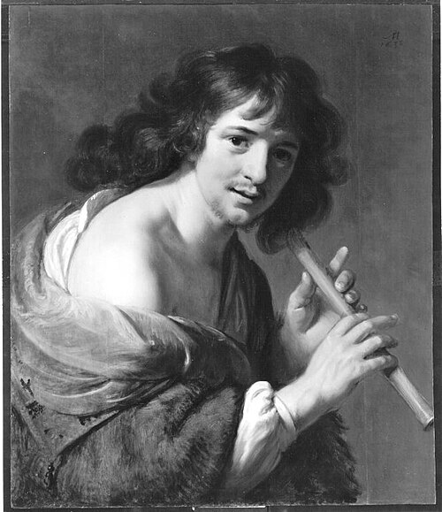 Flötenspieler, 1636, Paulus Moreelse