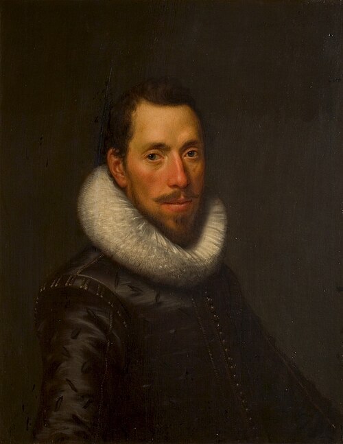 Portrait of an unknown man, 1620, Paulus Moreelse