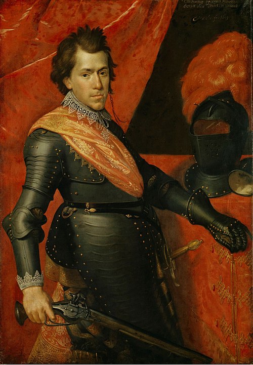Portrait of Christian the Younger of Brunswick (1599-1626), 1619, Paulus Moreelse