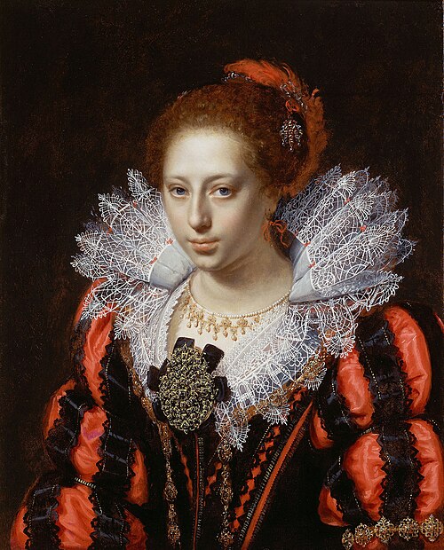 Portrait of a Young Lady, 1620, Paulus Moreelse