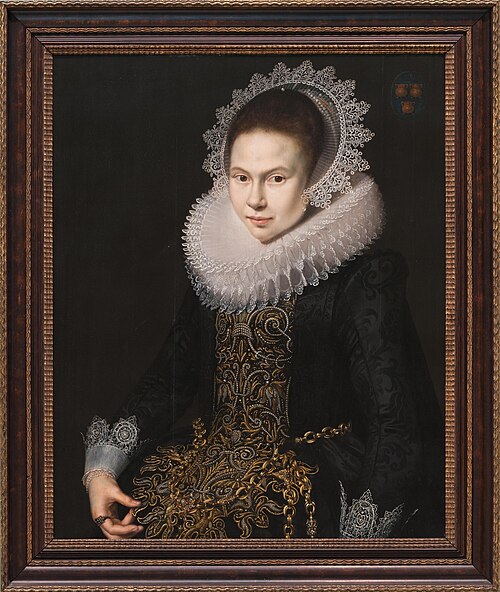 Portrait of a Young Lady, 1625, Paulus Moreelse