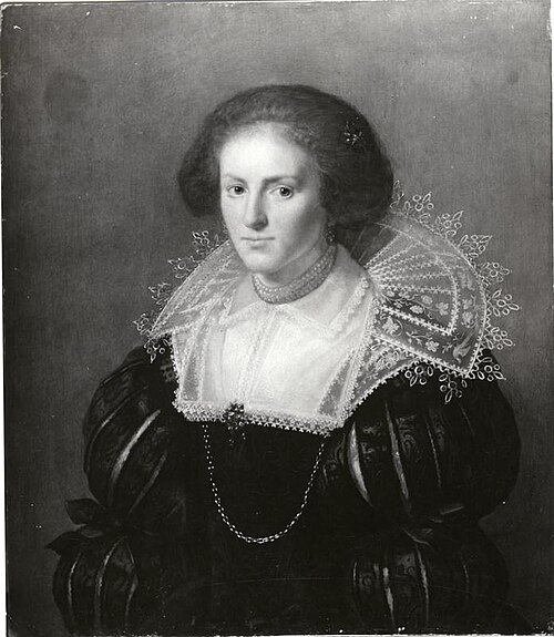 Portrait of an woman, 1630, Paulus Moreelse