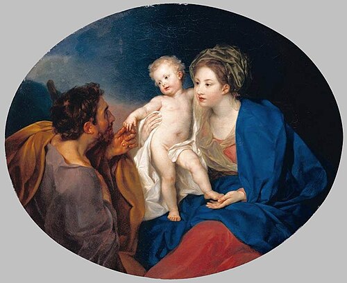 Vierge à l'Enfant, 1750, Anton von Maron