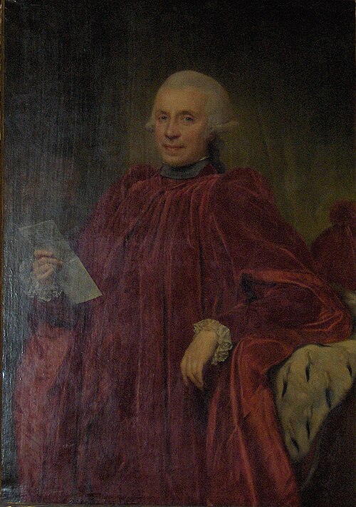 Portrait de Michel-Angelo Cambiaso, doge de Gênes 1791-1793, 1750, Anton von Maron