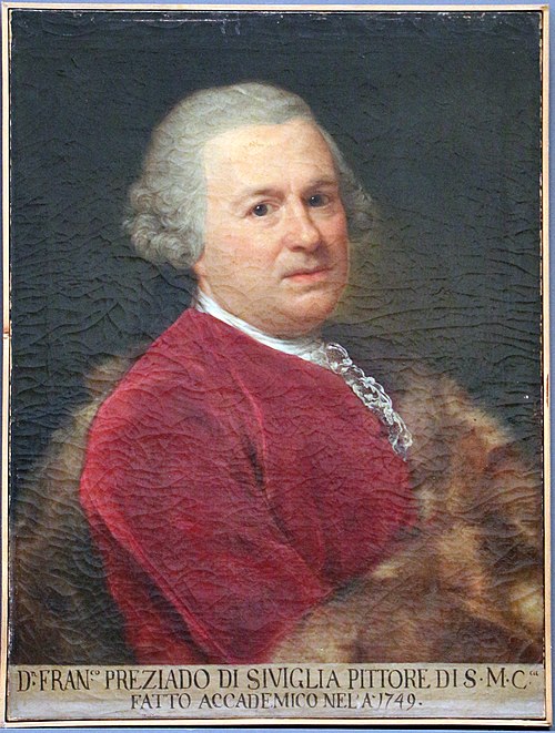 ritratto di francisco preciado, 1749, Anton von Maron
