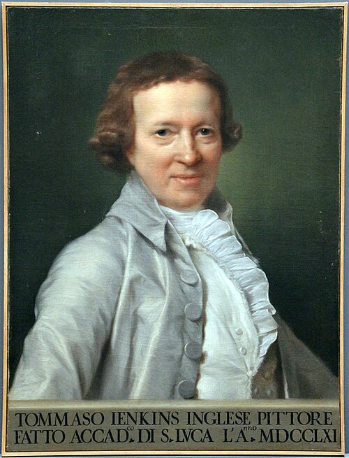 ritratto di thomas jenkins, , Anton von Maron