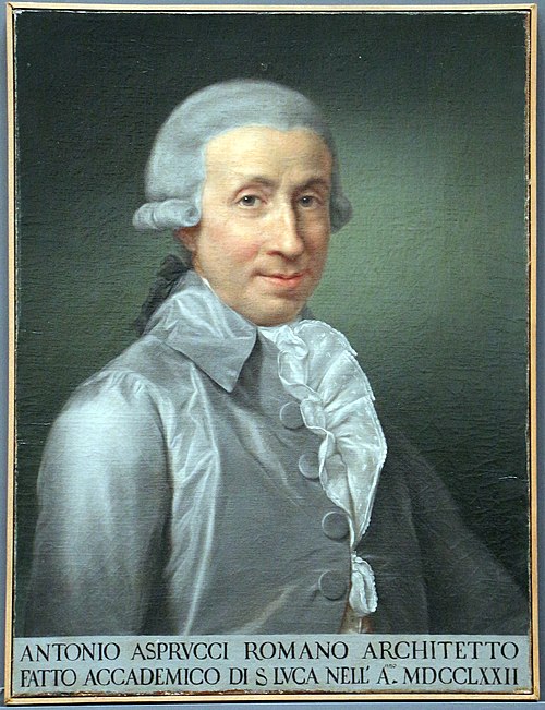 ritratto di antonio asprucci, 1772, Anton von Maron