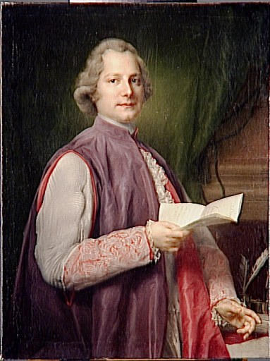 Portrait de monseigneur Francesco Carafa, 1760, Anton von Maron