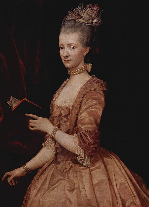 Portrait de femme, 1770, Anton von Maron