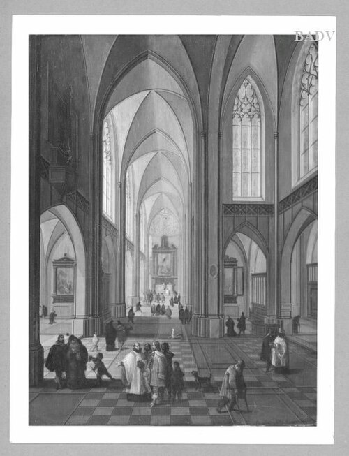 Interior of a Church, 1603, Pieter Neefs l'Ancien