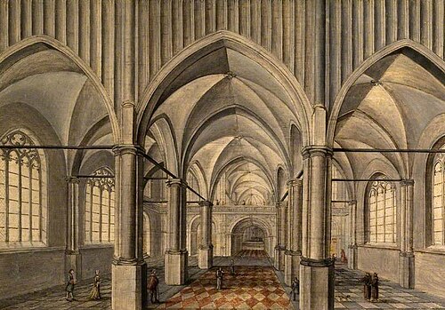 Interior of a Church, , Pieter Neefs l'Ancien
