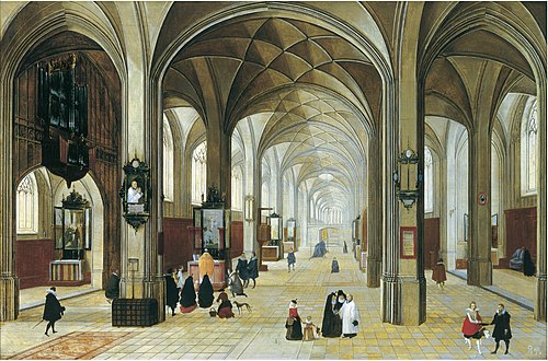 Church Interior, 1615, Pieter Neefs l'Ancien