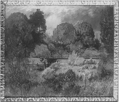 In der Gadener Au, 1906, Toni von Stadler