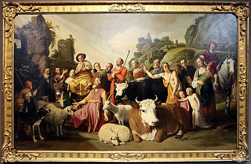 dio appare ad abramo a sichem, 1628, Nicolaes Cornelisz Moeyaert