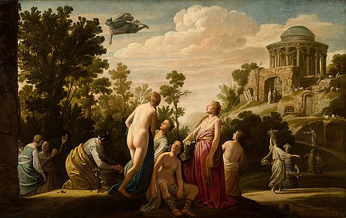 Mercure et Hersé, 1624, Nicolaes Cornelisz Moeyaert