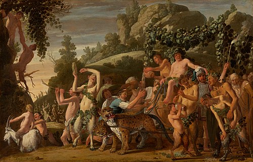 Le Triomphe de Bacchus, 1624, Nicolaes Cornelisz Moeyaert
