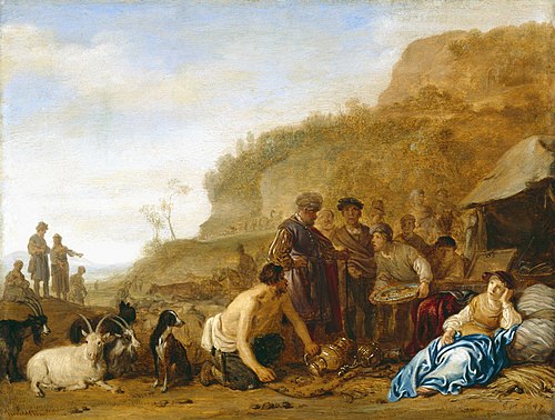 Laban Searching for His Gods, 1647, Nicolaes Cornelisz Moeyaert