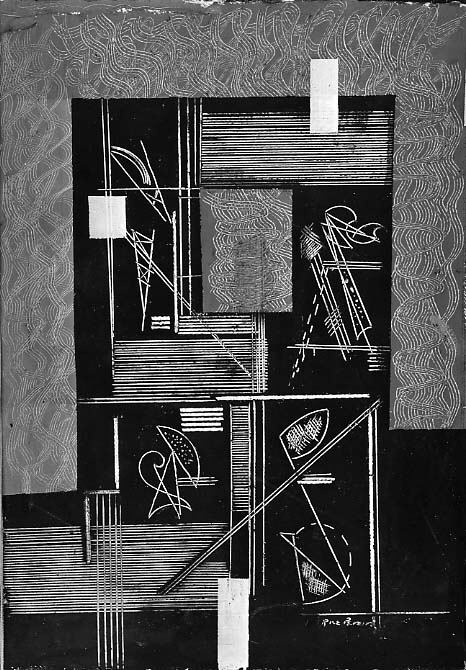 White Lines, 1941, Irene Rice Pereira