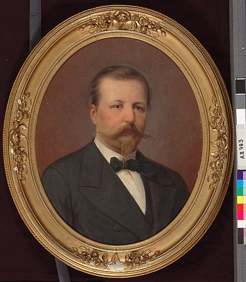 Portrait of K. J. Edelsköld, , Erik Johan Löfgren