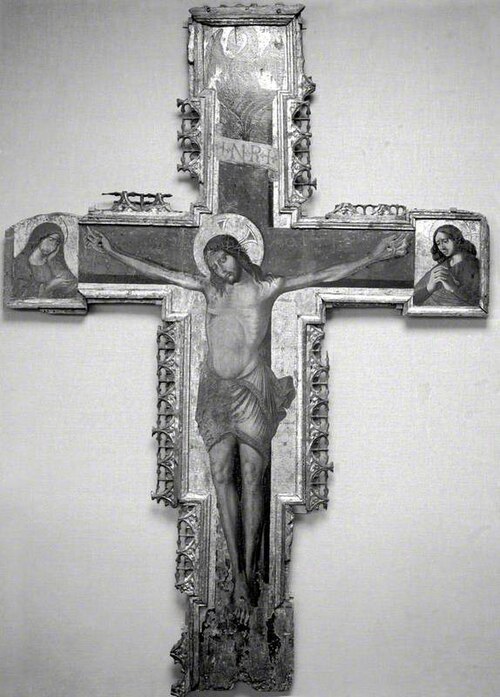 Painted Crucifix, , Antonello de Saliba