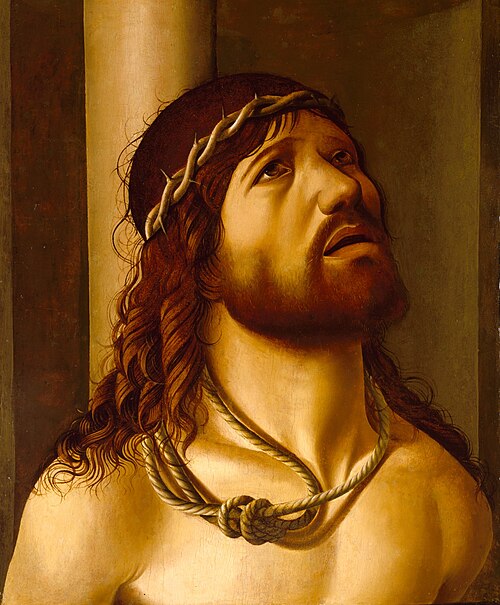Christ at the Column, 1550, Antonello de Saliba
