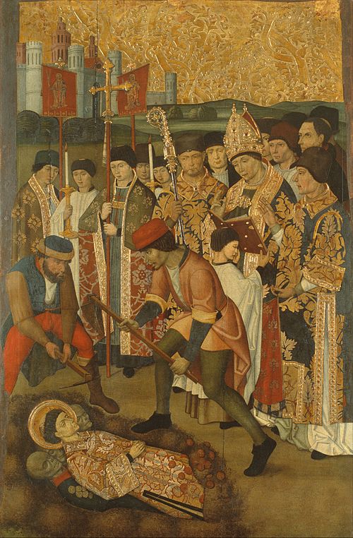 Invention of the Body of Saint Stephen, 1500, Vergós Group