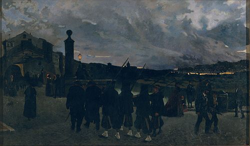 Zitto. Silenzio, che passa la ronda, 1869, Josep Lluis Pellicer