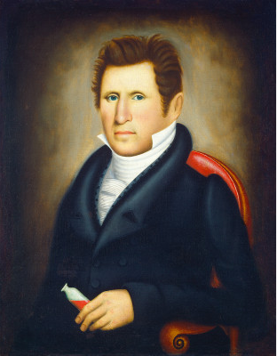 Man with Vial, 1827, Erastus Salisbury Field