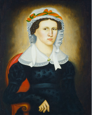 Wife of Man with Vial, 1827, Erastus Salisbury Field