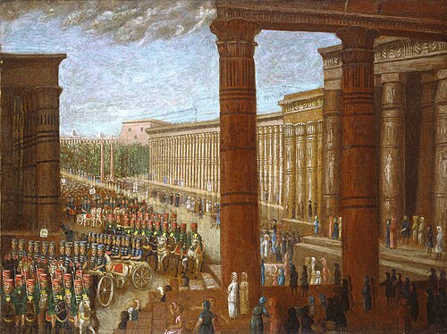 Pharaoh's Army Marching, 1865, Erastus Salisbury Field