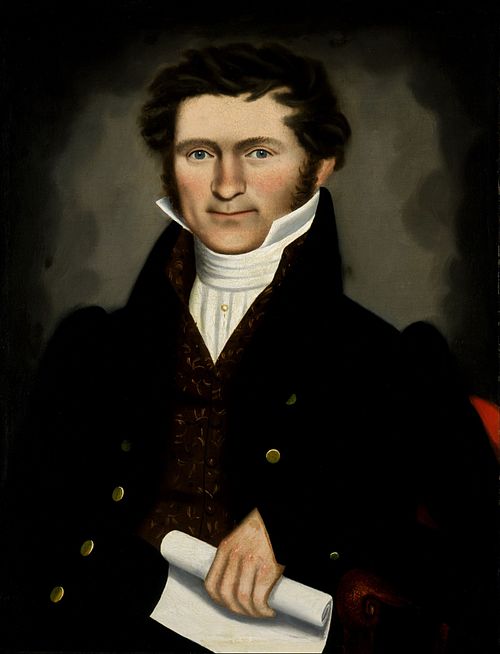 Gentleman of Squire Williams House, 1829, Erastus Salisbury Field