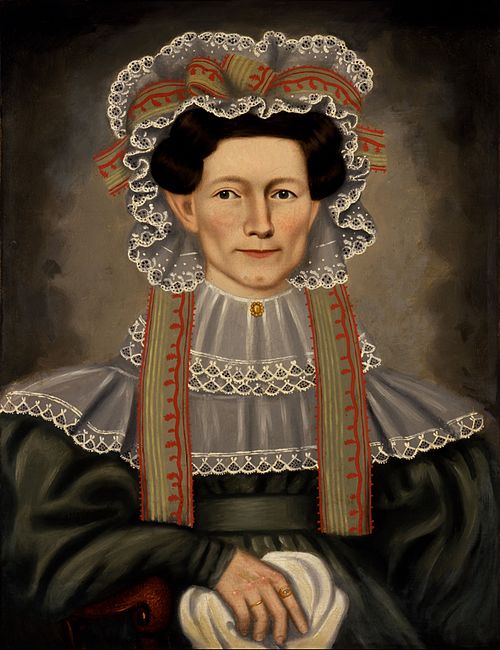 Lady of Squire Williams House, 1829, Erastus Salisbury Field