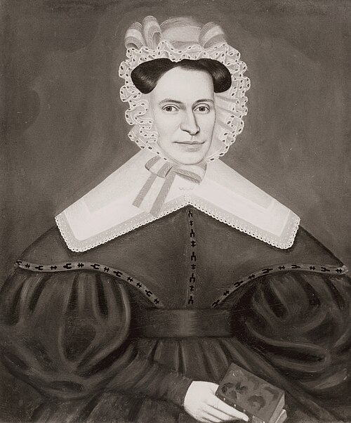 Portrait d'une femme, 1837, Erastus Salisbury Field